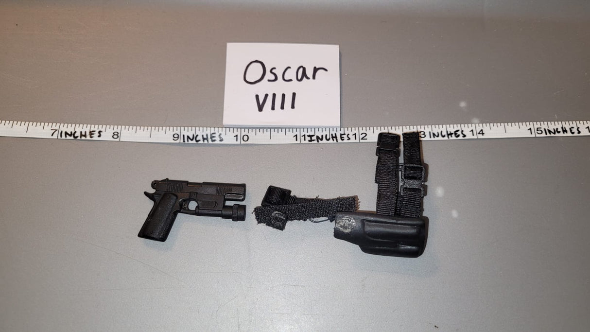 1/6 Scale Modern Pistol and  Holster