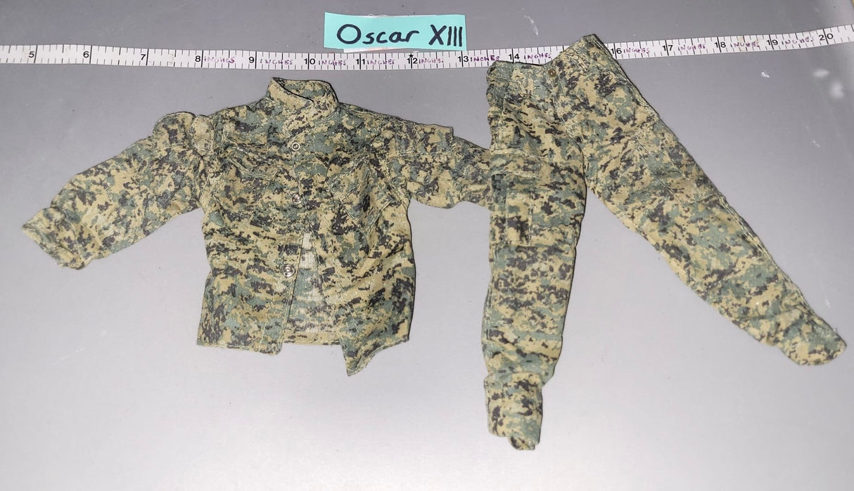 1:6 Scale Modern Marine MARPAT BDU Uniform