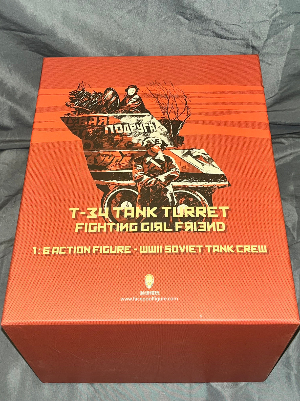 1/6 Scale WWII Russian Tank Turret Diorama Stand - NIB Facepool