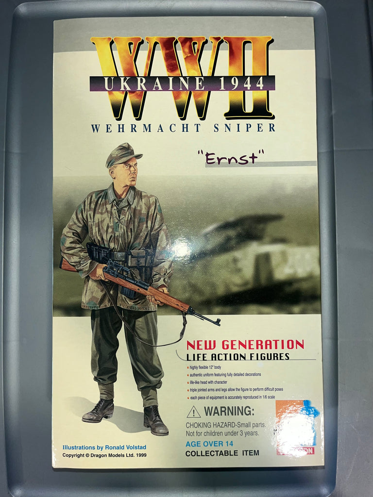 1/6 Scale WWII German Sniper - Ernst - NIB Dragon