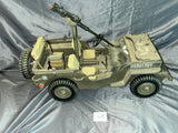 1/6 Scale WWII US Jeep - Ultimate Soldier - Weathered