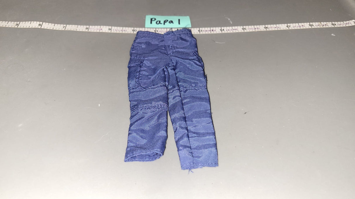 1/6 Modern Era Police Blue BDU Pants
