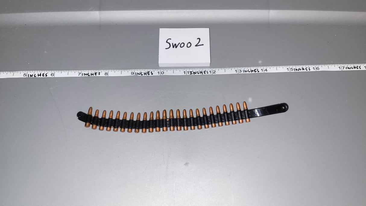 1:6 Scale WWII US .50 Caliber Machine Gun Ammunition Belt