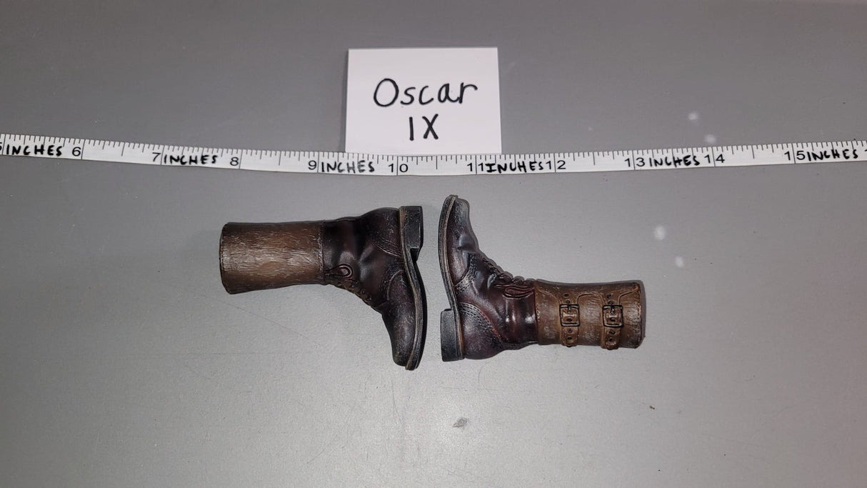 1/6 Scale WWII US Buckle Top Boots