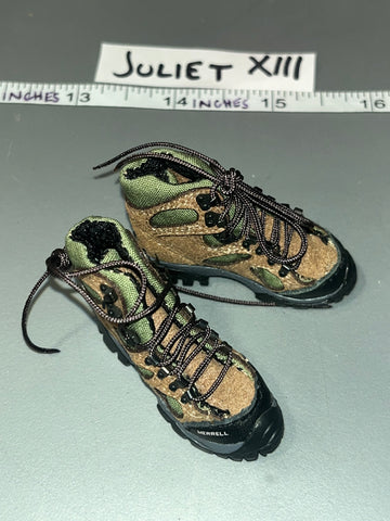 1:6 Modern Era  Hiking Boots - Cloth/ Leather