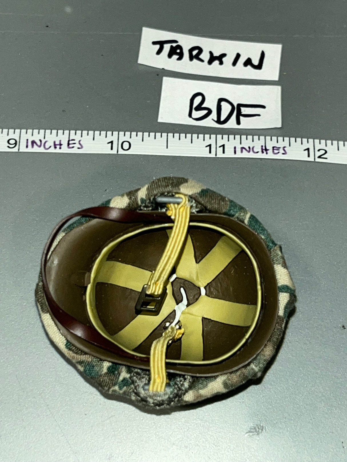 1/6 Scale WWII US Helmet -  Marine - BDF