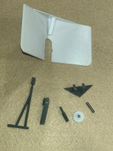 1/6 Scale WWII German Vehicle Halftrack Machine Gun Shield - Unfinished Model Kit - Warprints