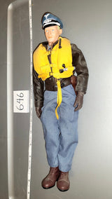 1:6 Scale WWII German Luftwaffe Pilot Dressed Figure