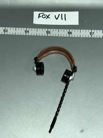 1/6 Scale WWII US Aviator Headphones