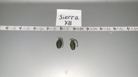 1/6 Scale WWII US Grenade Lot