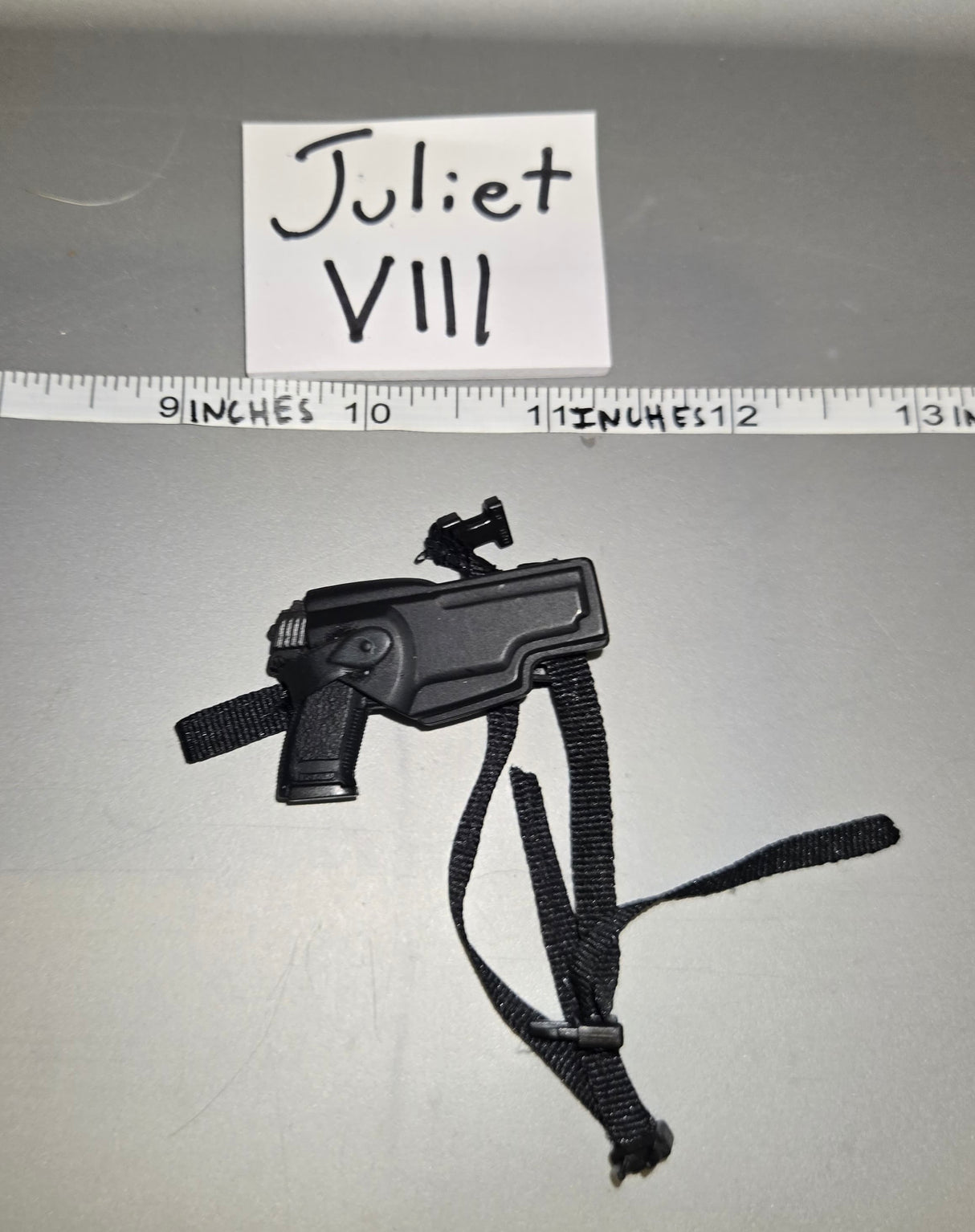 1/6 Scale Modern Pistol and Holster