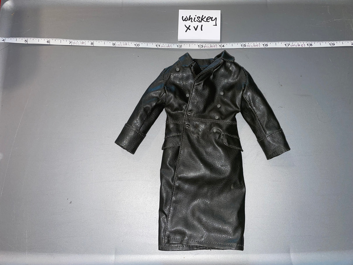 1:6 Scale WWII German Officer Leather Coat