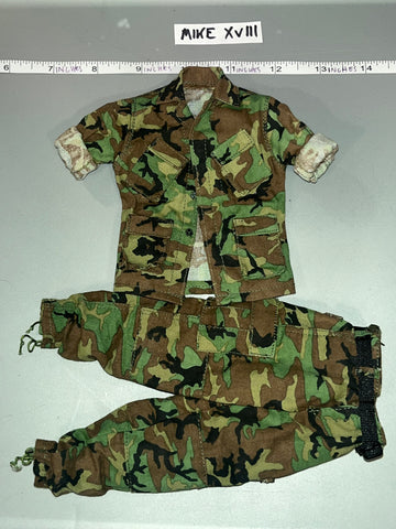 1:6 Scale Modern Era BDU Woodland Uniform