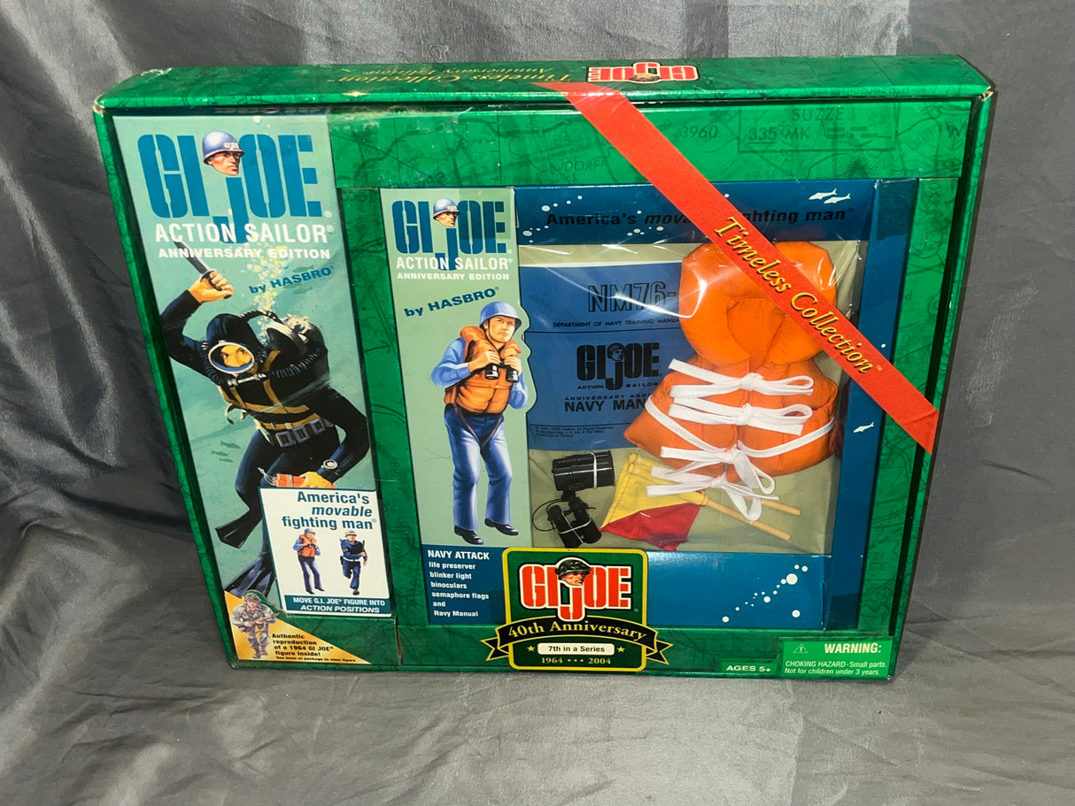 1/6 Scale Vintage Remake 40th GI Joe Action Sailor - NIB Hasbro