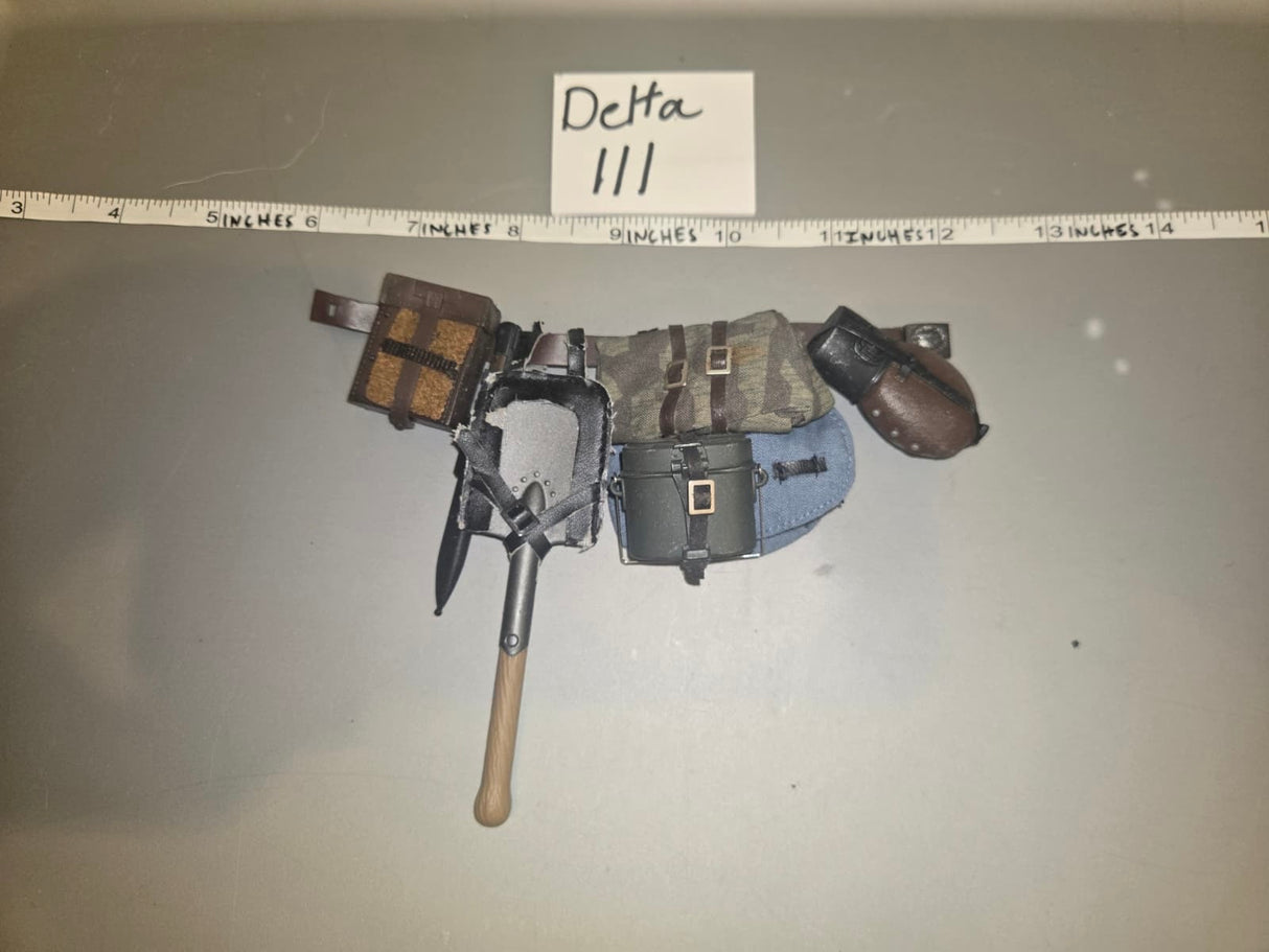 1/6 Scale WWII German Luftwaffe Field Gear Lot