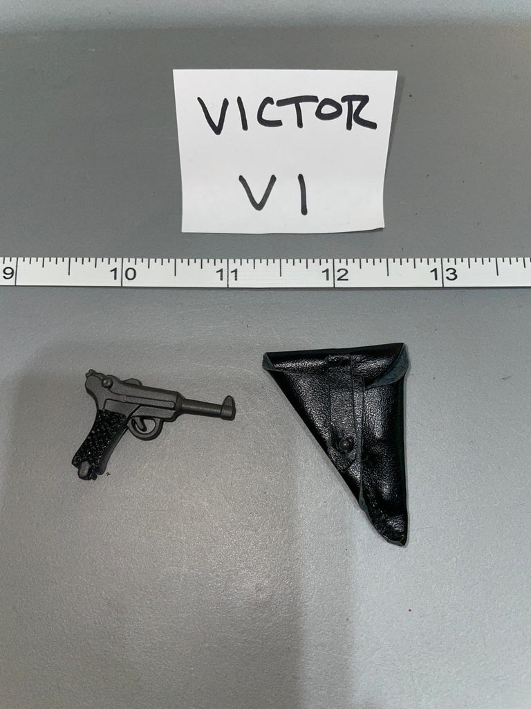 1/6 Scale WWII German Pistol and Holster