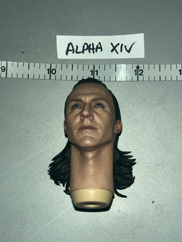 1/6 Scale Hot Toys Loki Head Sculpt - Marvel Comics