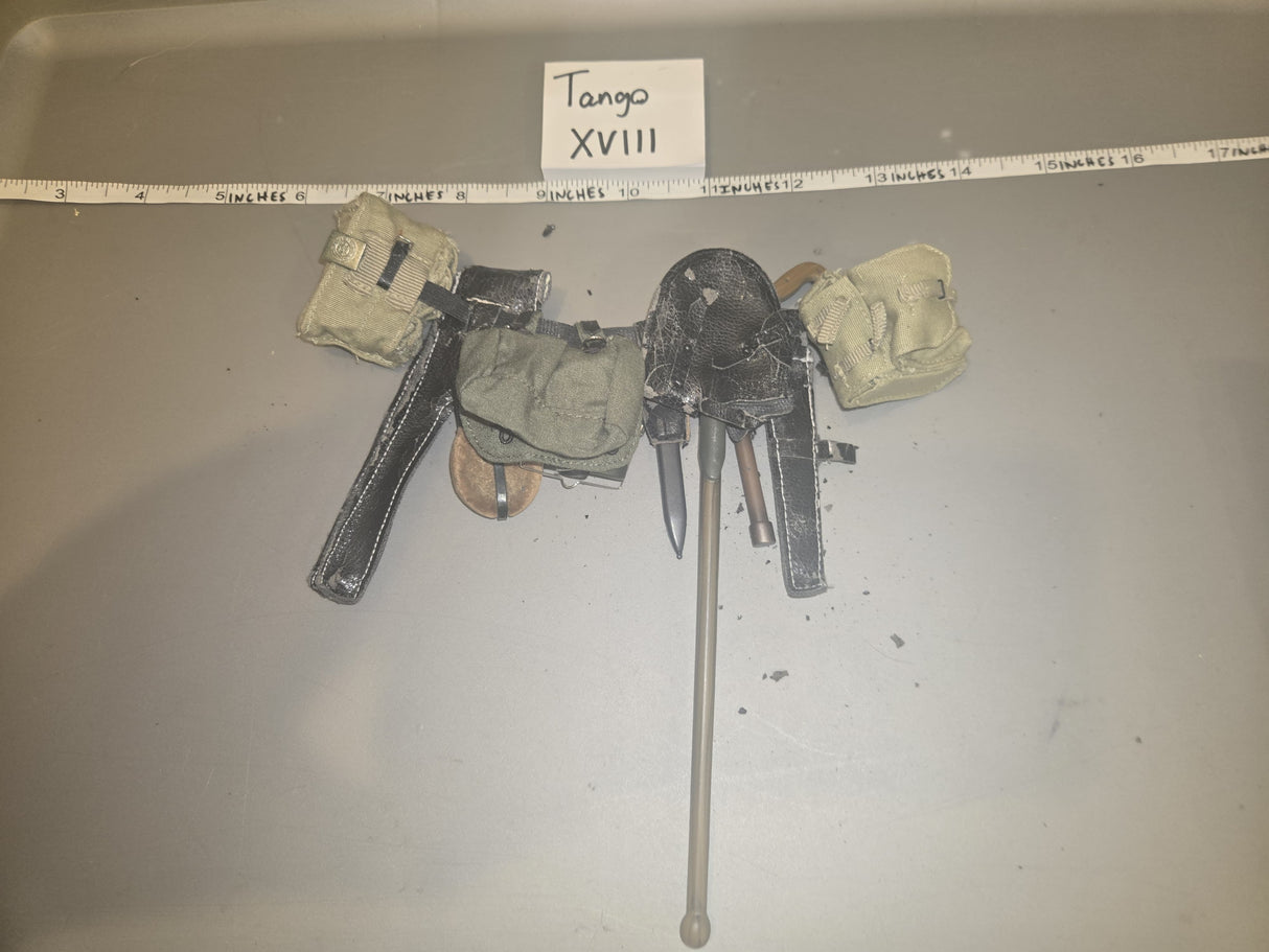 1/6 Scale WWII German Engineer Field Gear Lot