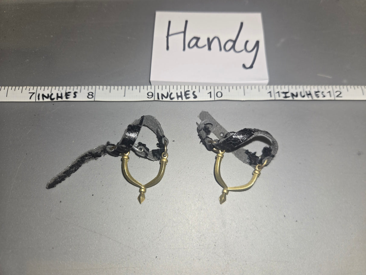 1:6 Scale Civil War Western Era Cavalry Spurs