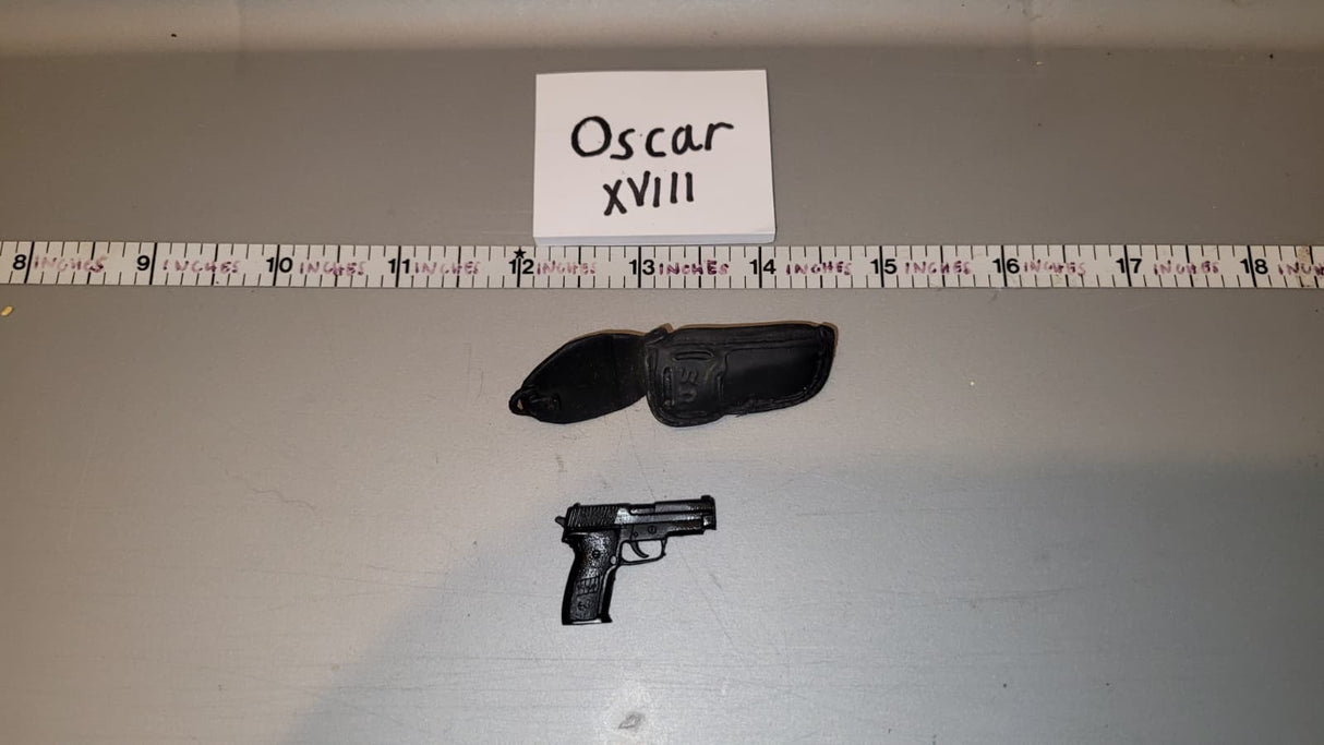 1/6 Scale Modern Pistol