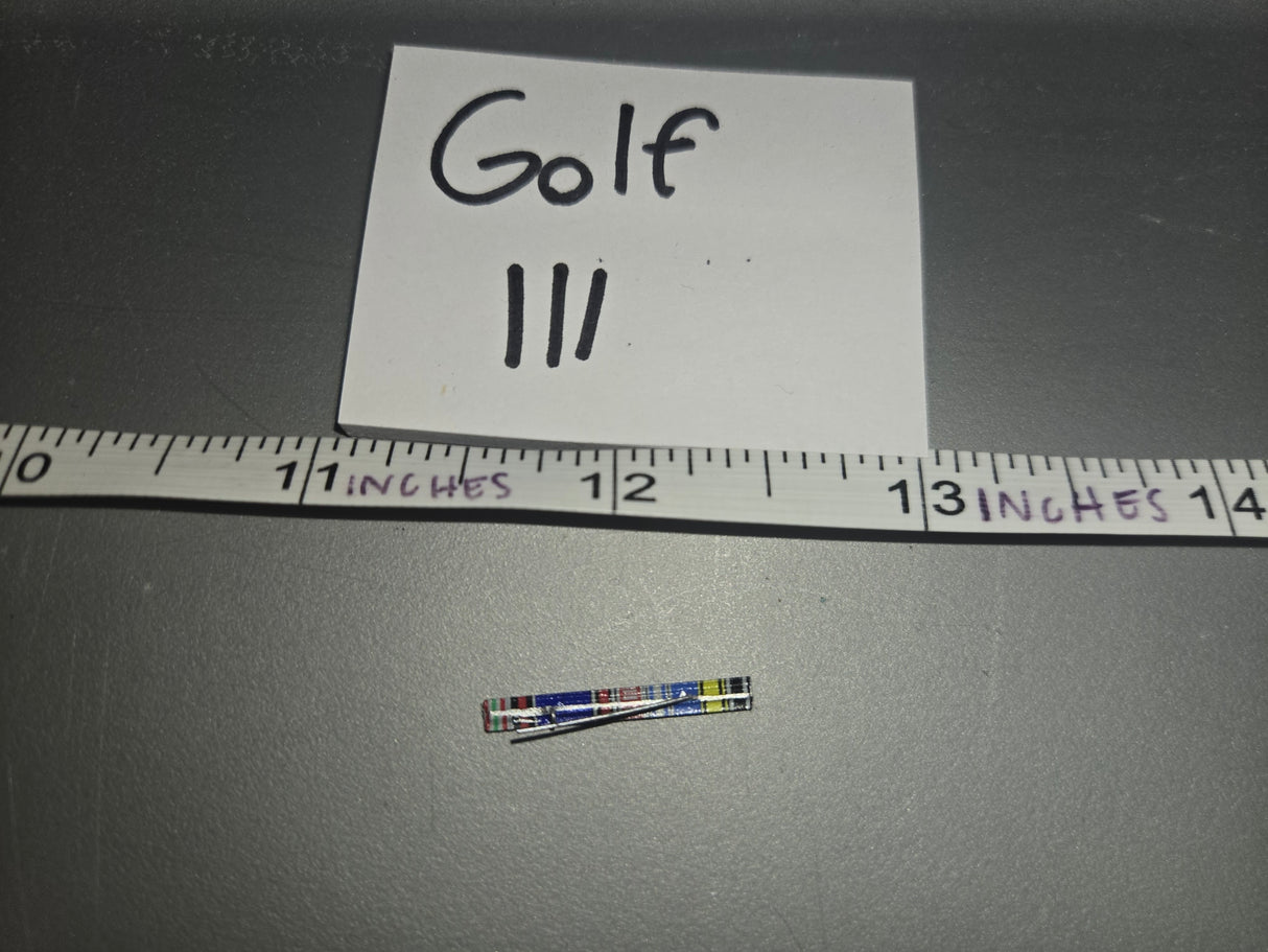 1/6 Scale WWII German Ribbon Bar - DID Field Marshal Rommel