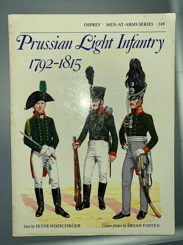 Osprey: Prussian Light Infantry 1792 - 1815
