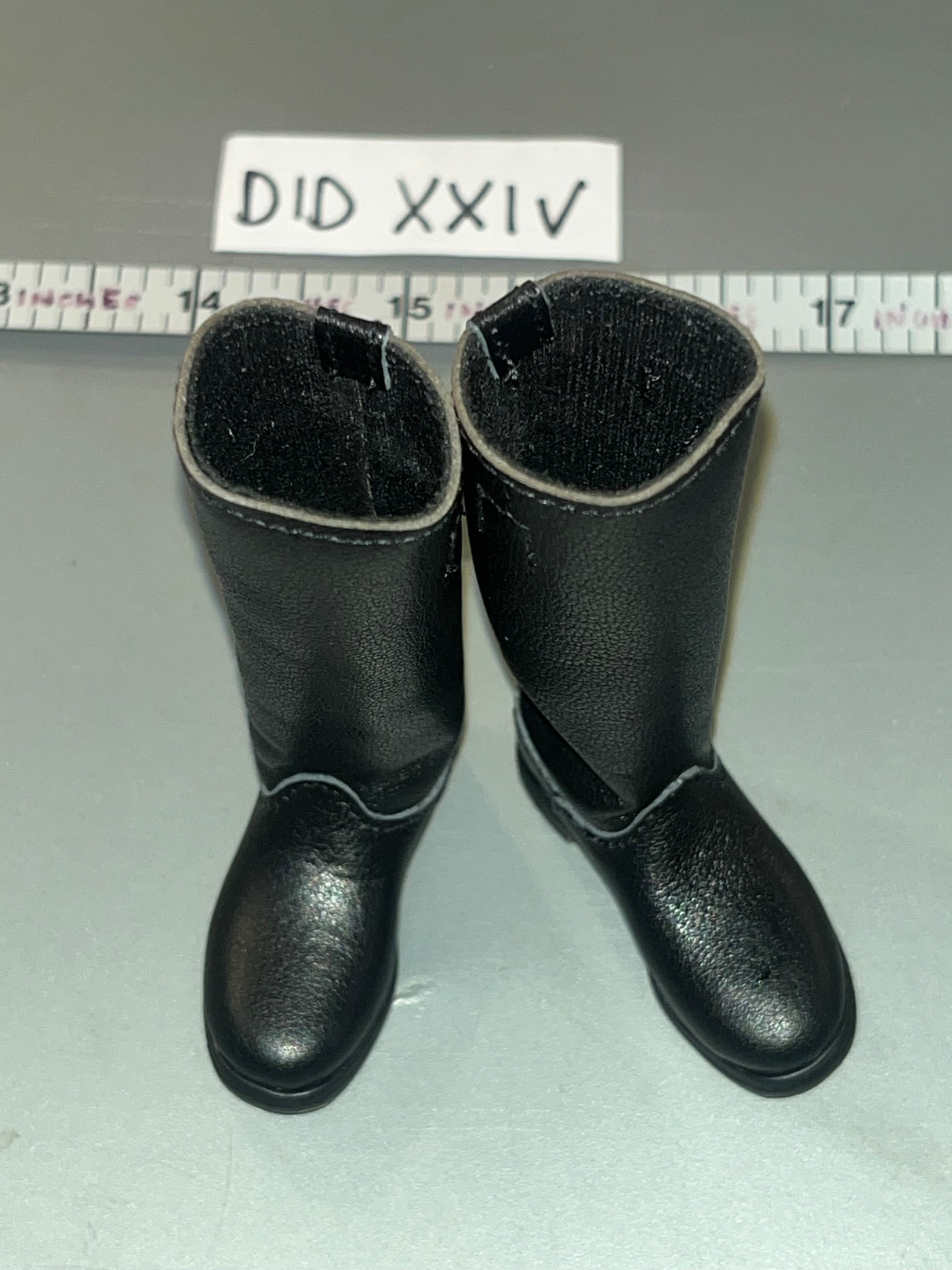 1/6 Scale WWII German Leather Riding Jack Boots  - DID D80193 Cavalry Standard Bearer Anselm