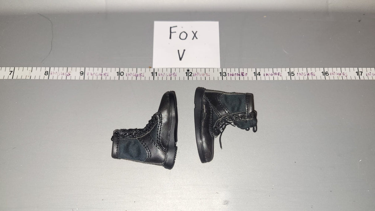 1/6 Scale Modern Era Cloth / Leather Combat Boots