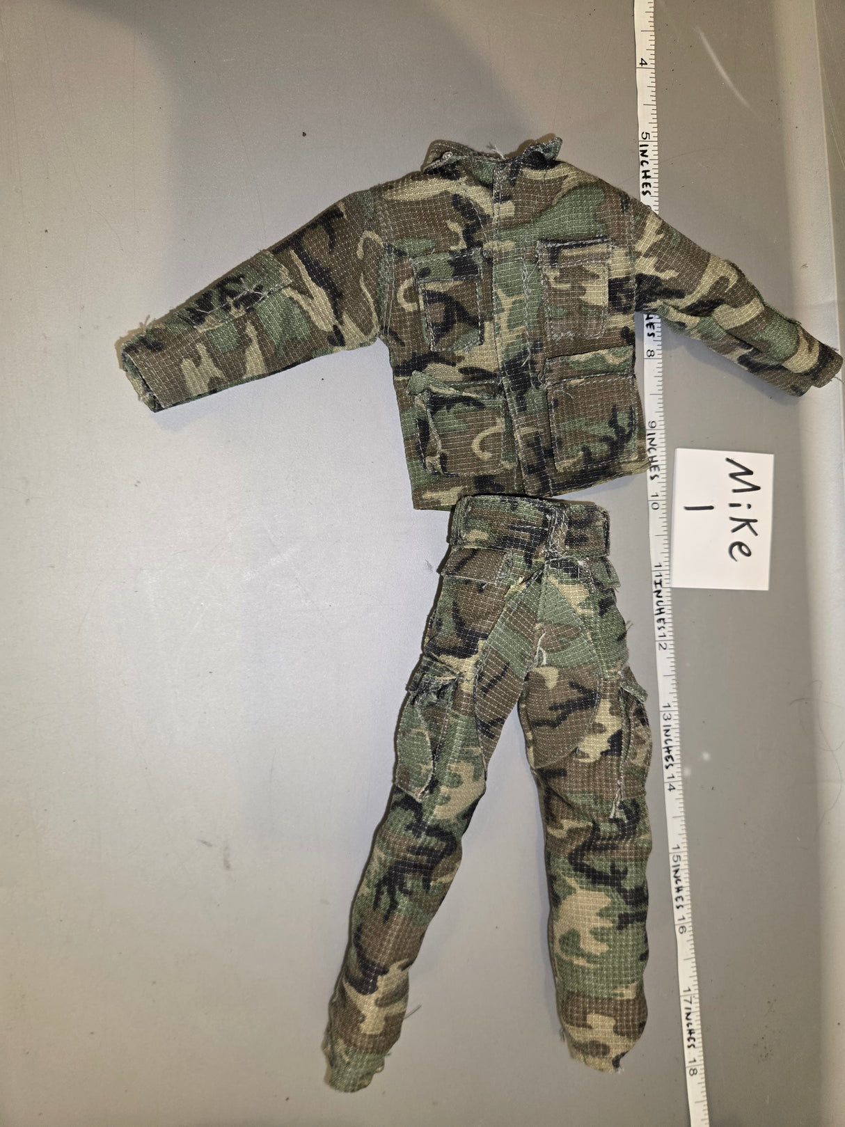 1:6 Scale Modern Era BDU Woodland Uniform