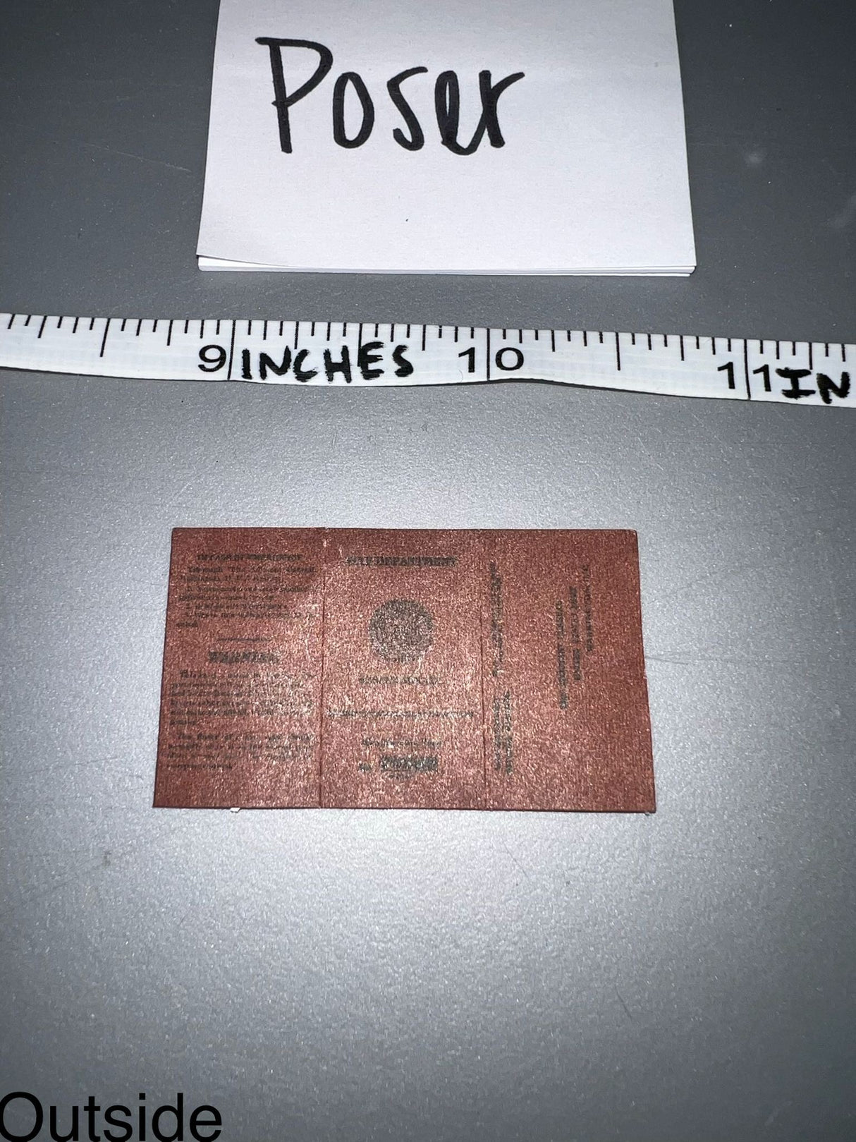 1/6 Scale WWII US Identity Documents