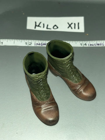 1/6 Scale WWII German Afrika Korps Tropical Boots