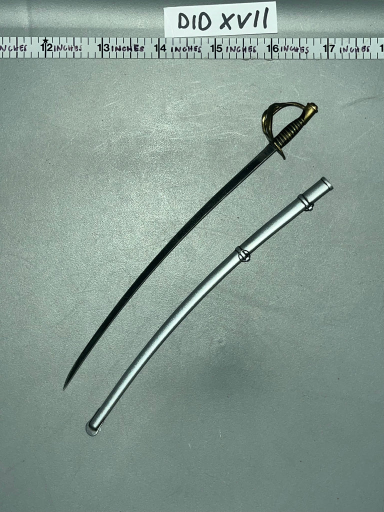 1/6 Scale Western Era Union Cavalry Saber - DID - John Dunbar - Metal