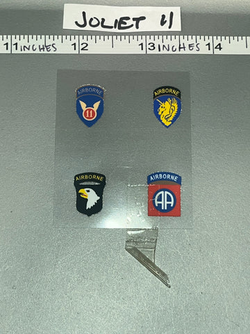 1/6 Scale WWII US Patch Lot