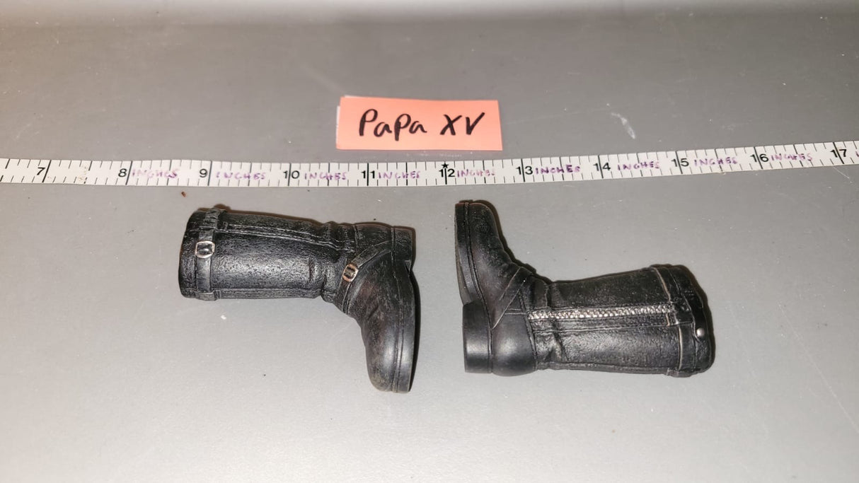 1:6 Scale WWII German Luftwaffe Pilot Boots