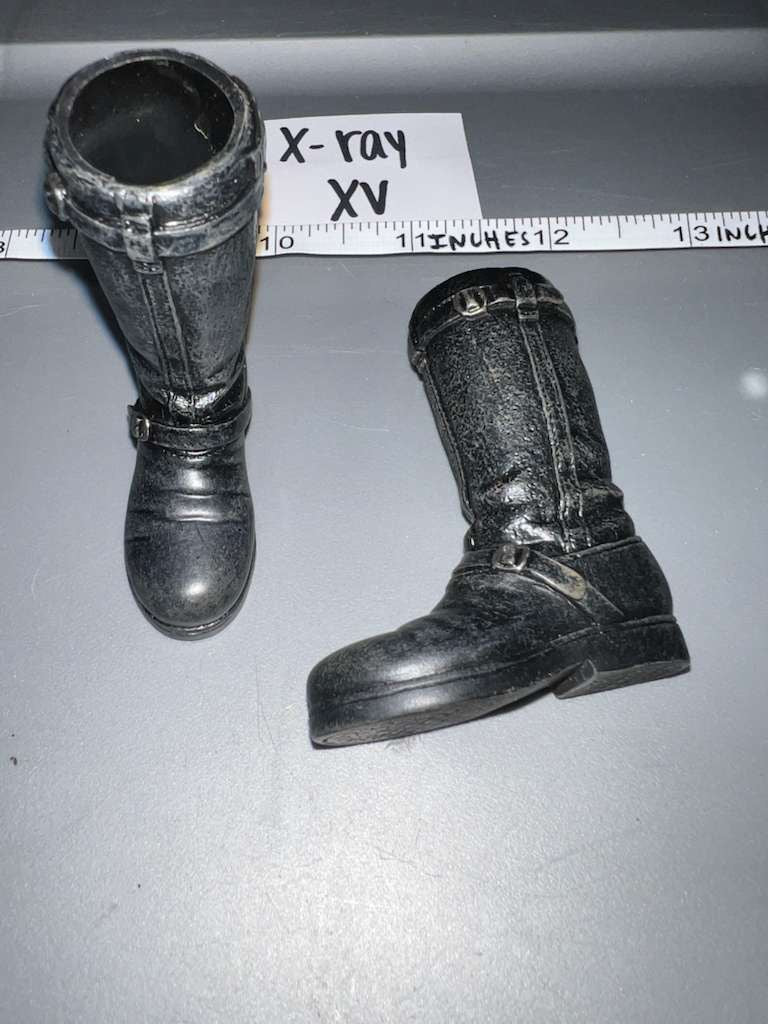 1:6 Scale WWII German Luftwaffe Pilot Boots