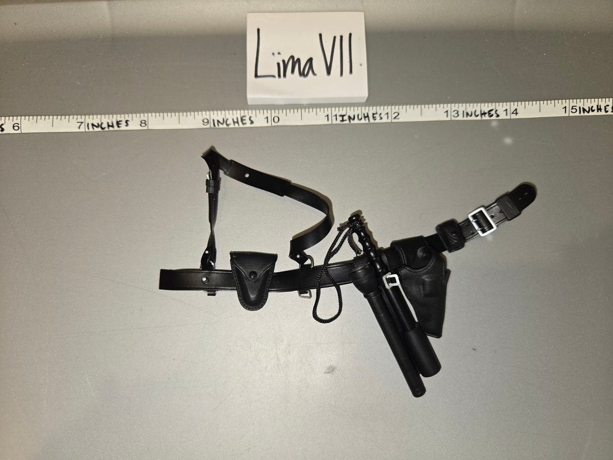 1:6 Scale Modern Era Police Duty Belt with Gear