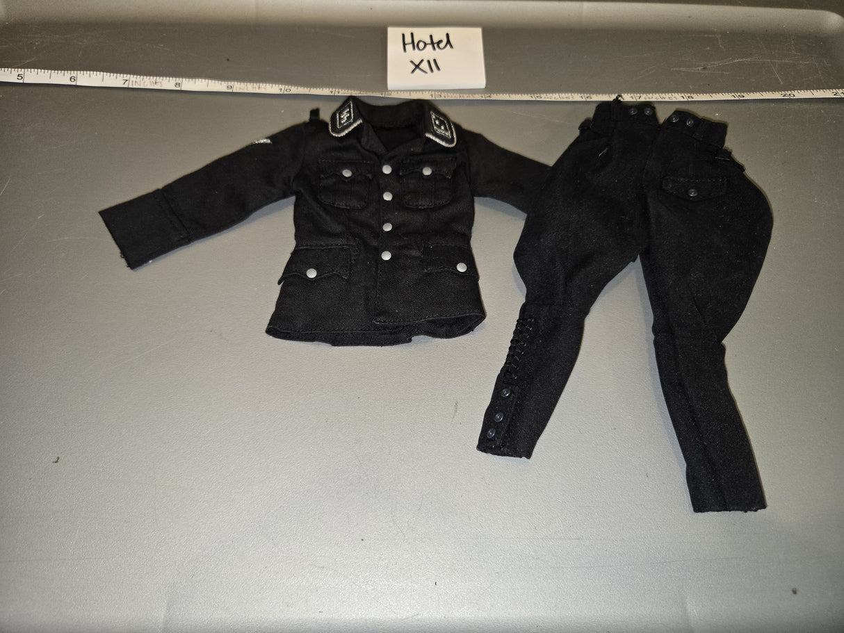 1:6 Scale WWII German Black Dress Uniform