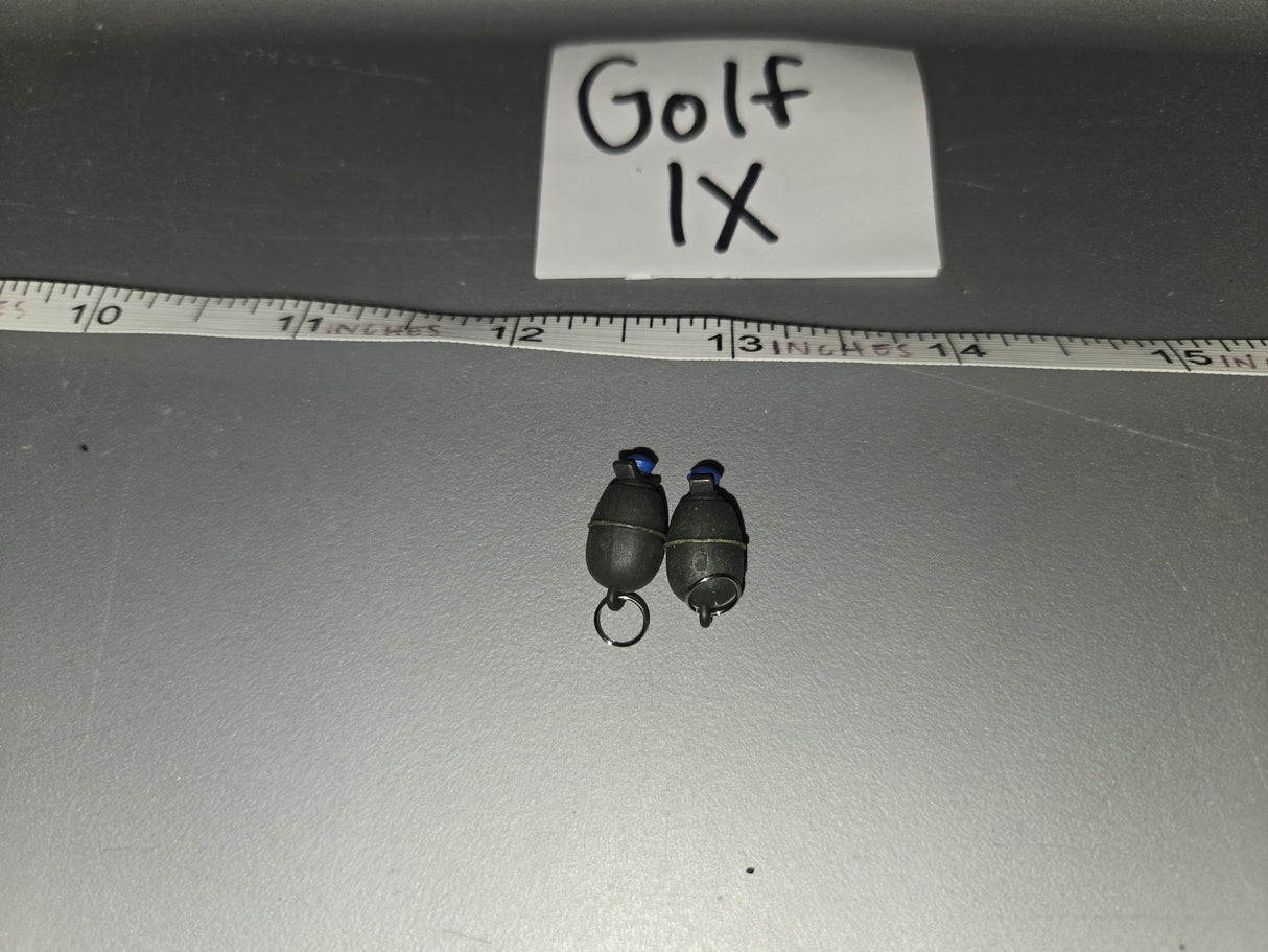 1/6 Scale WWII German Egg Grenade Lot