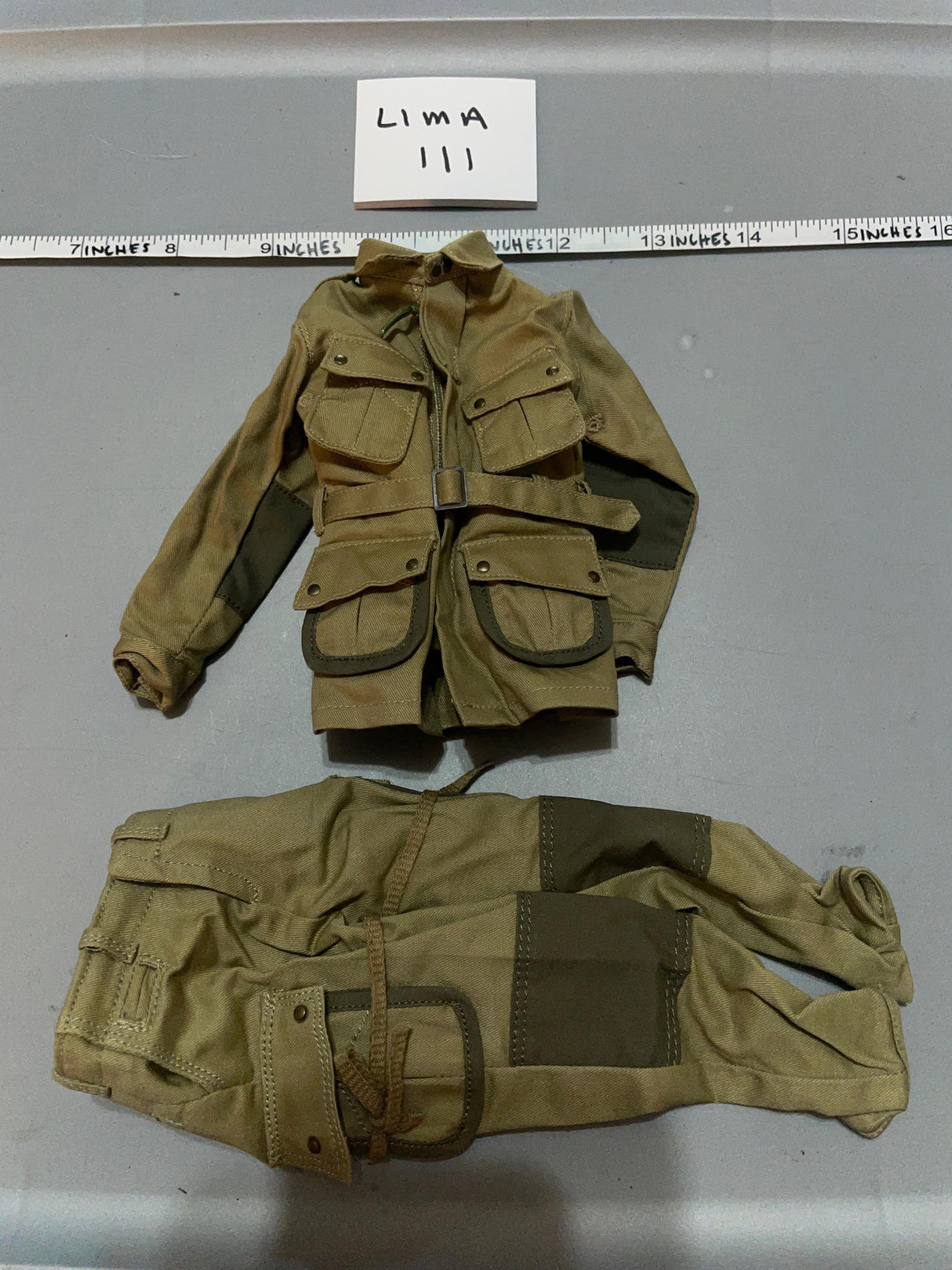 1/6 Scale WWII US Paratrooper Uniform