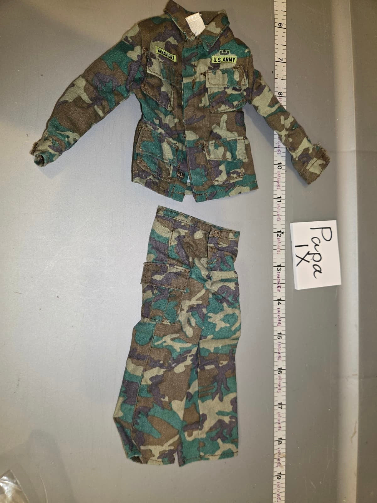 1/6 Scale Vietnam US ERDL Uniform - Benavidez