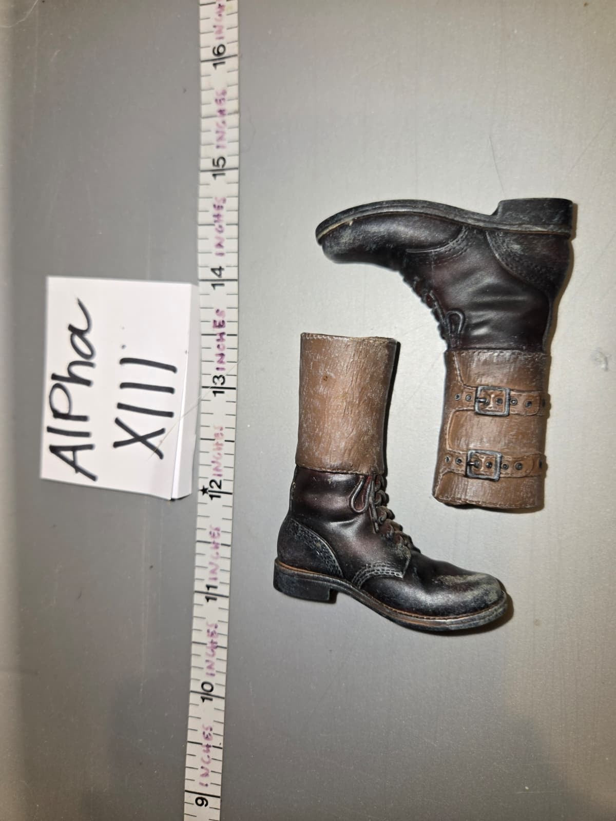 1/6 Scale WWII US Buckle Top Boots