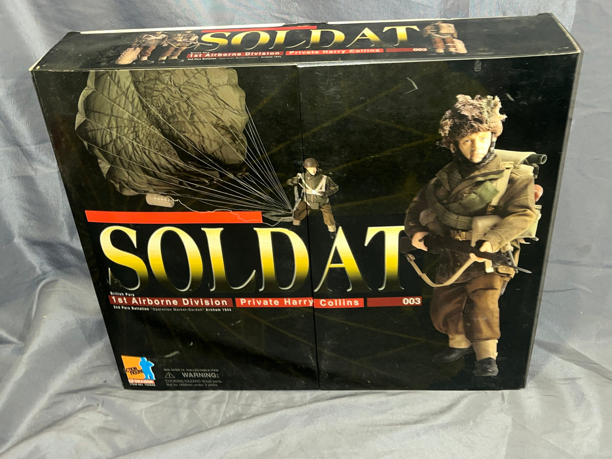 1/6 Scale WWII British Paratrooper Private Harry Collins - Soldat Series - NIB Dragon