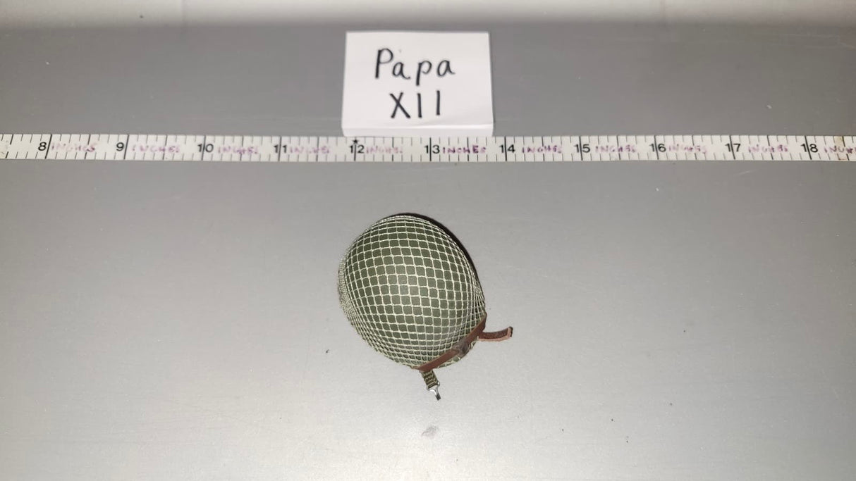 1/6 Scale WWII US Helmet - Soldier Story - Metal Paratrooper