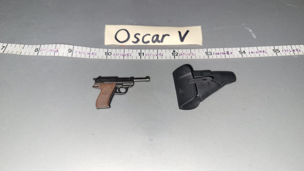 1/6 Scale WWII German Pistol and Holster