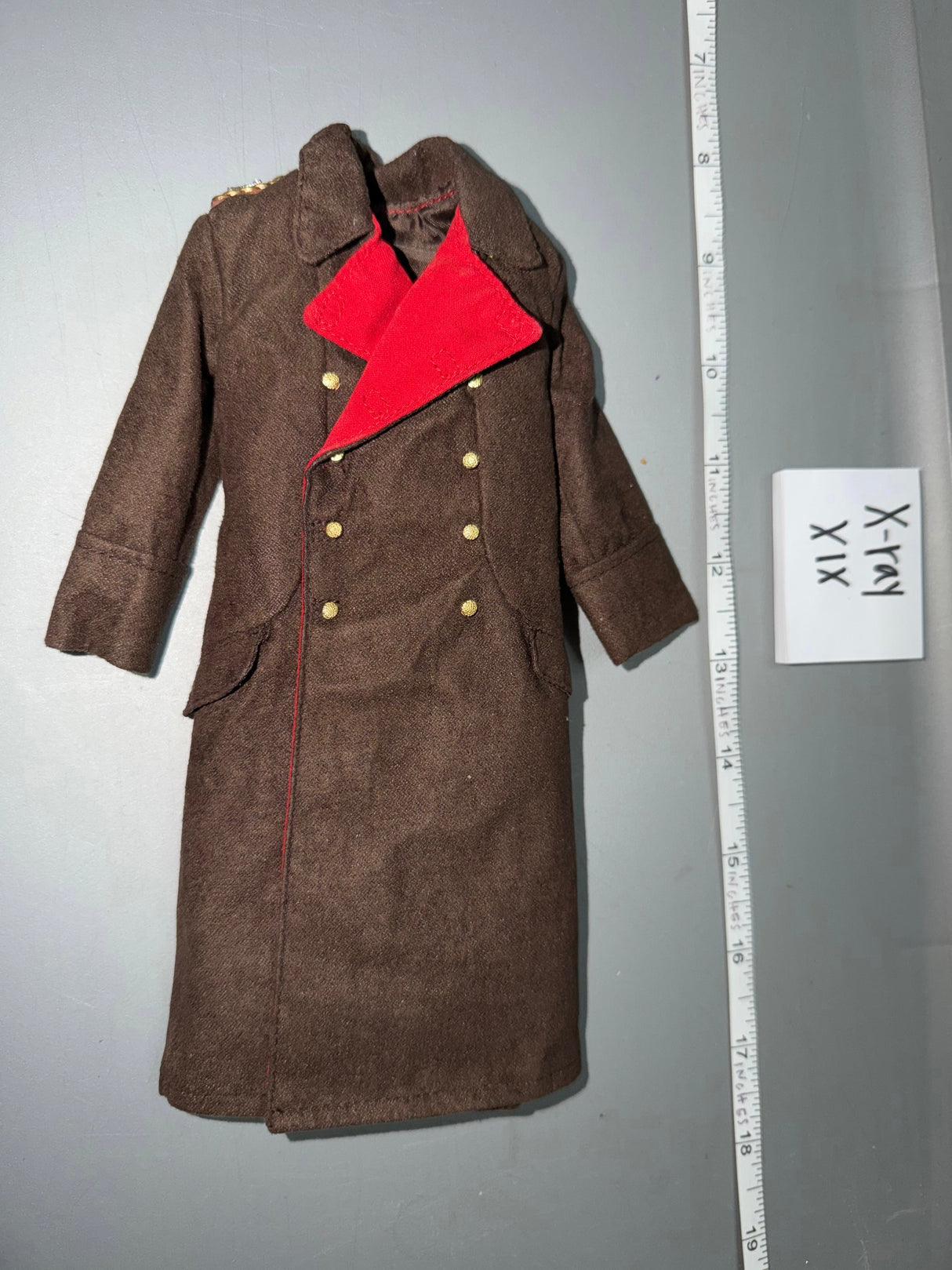 1/6 Scale WWII German Afrika Korps General Great Coat - DID Rommel