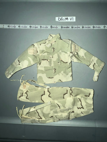 1:6 Scale Modern Era Desert BDU Special Forces Uniform