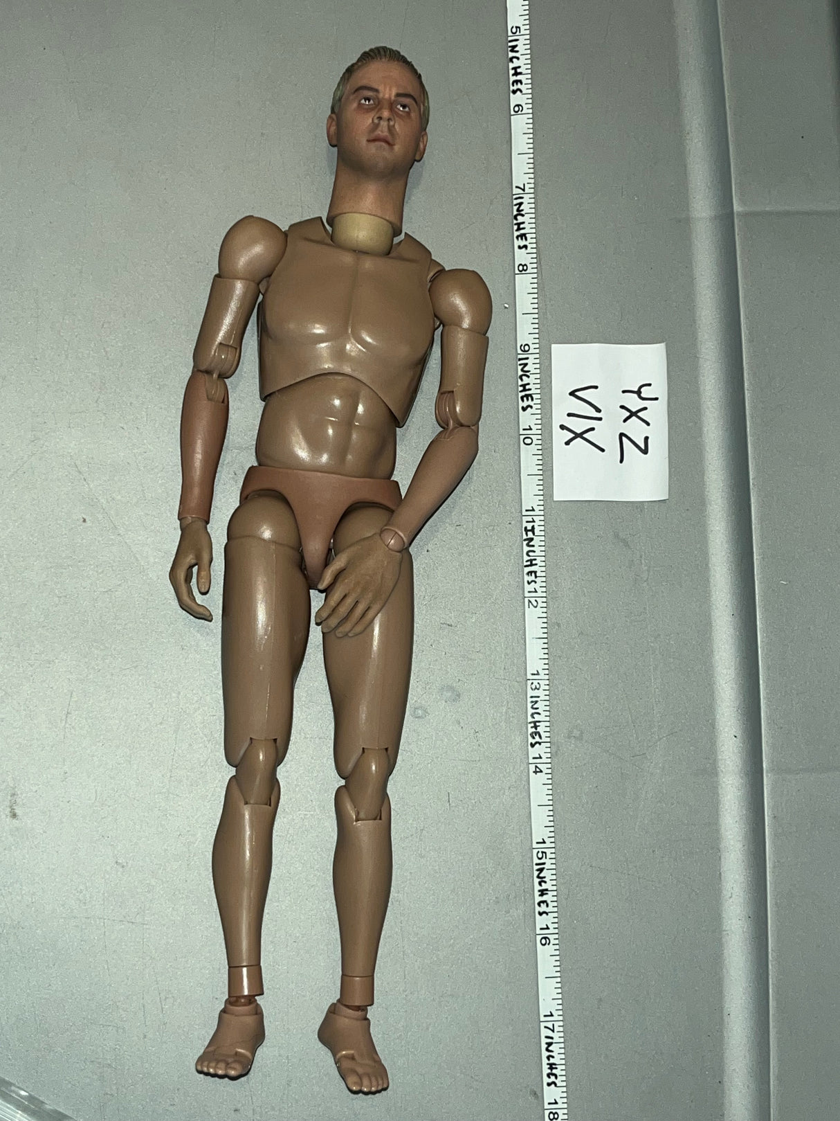 1:6 Scale WWII US Nude Figure - Ranger Medic Wade - Facepool