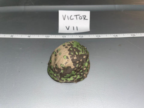 1:6 WWII German Camouflage helmet cover