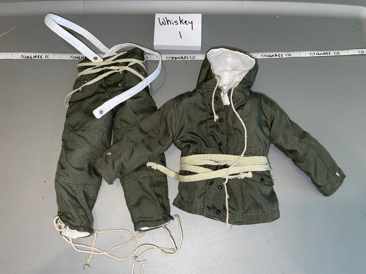 1:6 Scale WWII German Winter Padded Parka and Pants
