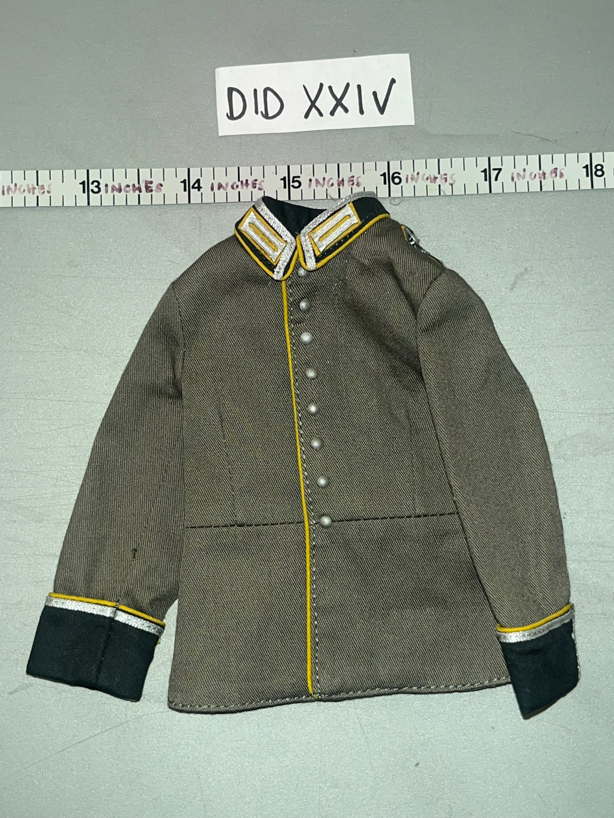 1/6 Scale WWII German Cavalry Dress Tunic - DID D80193 Cavalry Standard Bearer Anselm